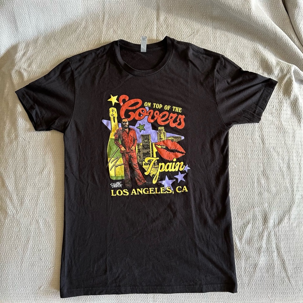 T-Pain On Top of the Covers Shirt size Medium